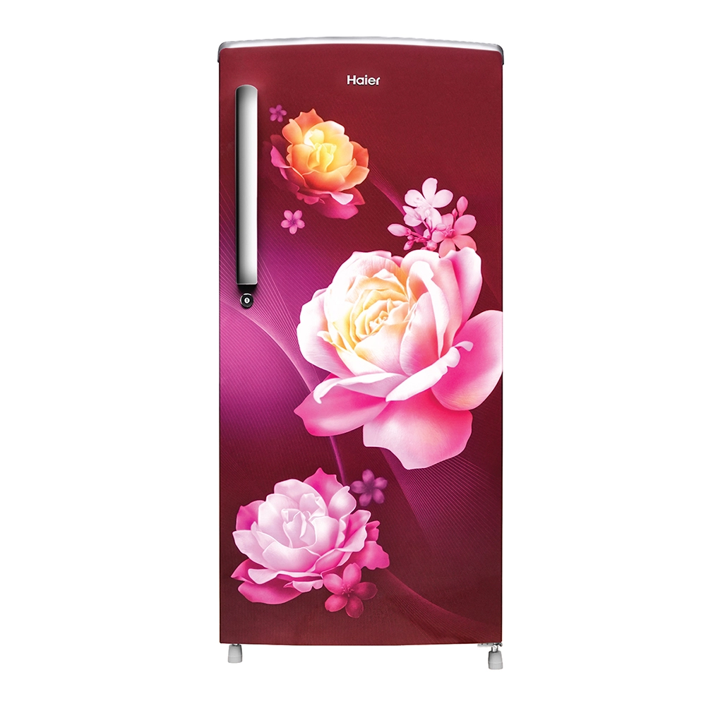 Haier 185L 2 Star Direct Cool Single Door Refrigerator with Toughened Glass Shelf - HRD-2062CRN-N